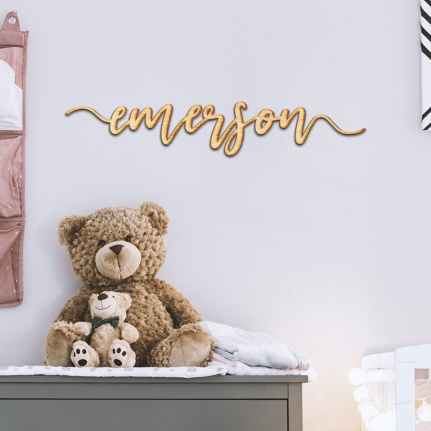 Custom Always Script Word Wood Sign