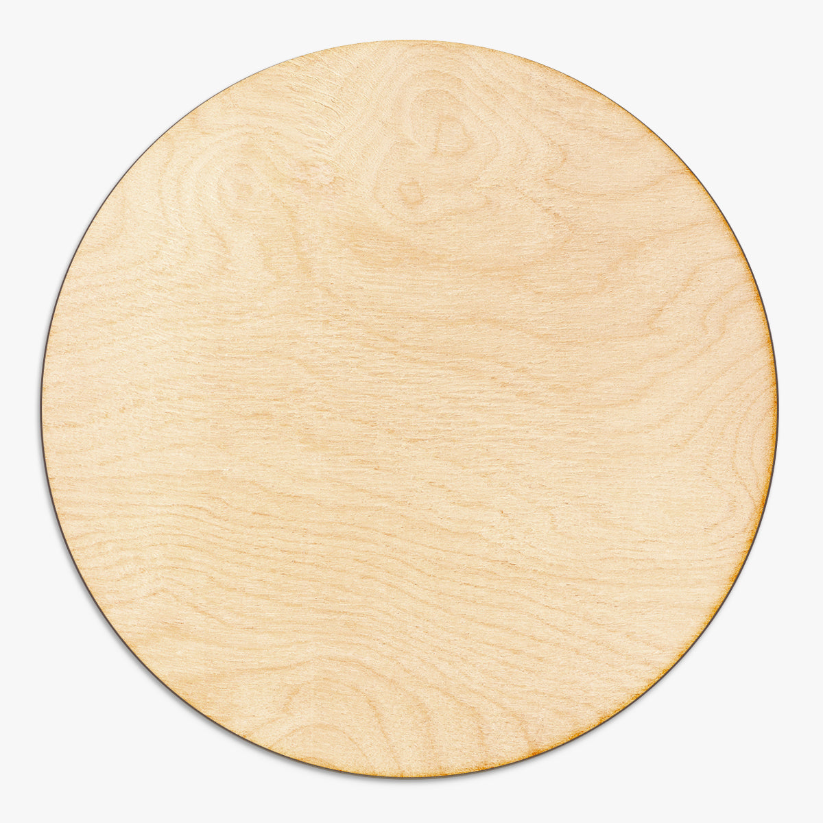 Circle Cut Wood Sign