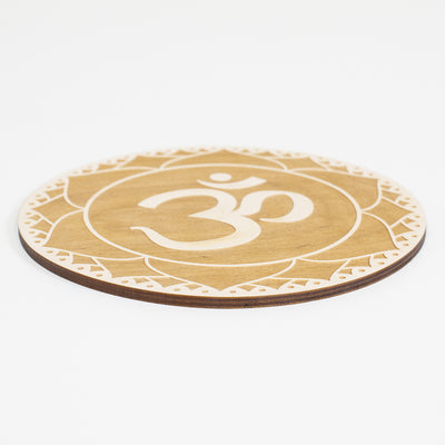 Chakra Set Engraved Wood Signs