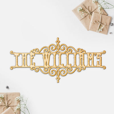 "Denali" Custom Wood Cutout Sign