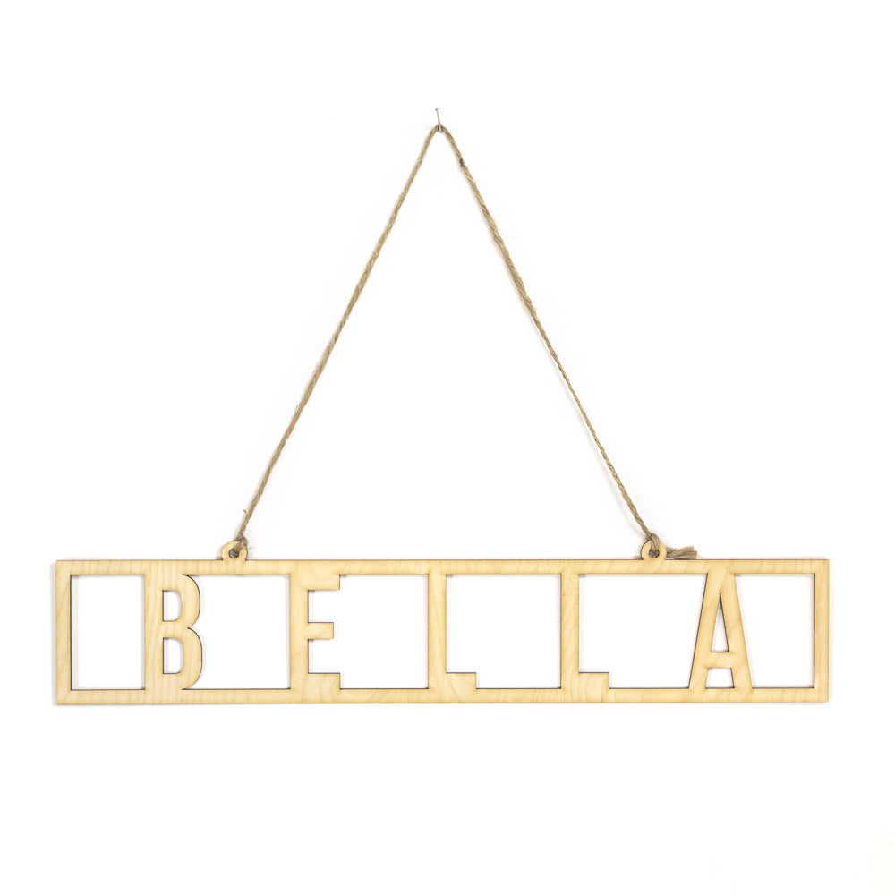 "Everglade" Street Sign Custom Wood Cutout Sign