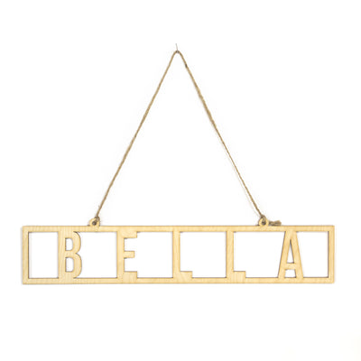 "Everglade" Street Sign Custom Wood Cutout Sign