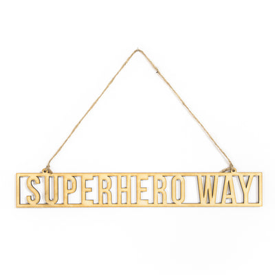 "Everglade" Street Sign Custom Wood Cutout Sign