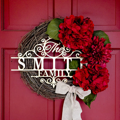 Hartford Family Name Custom Wood Sign