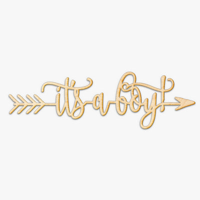 It's a Boy Arrow Sign