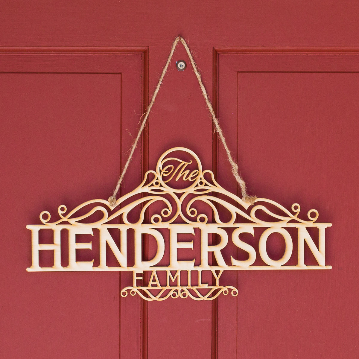 Kendrick Frame Custom Wood Sign
