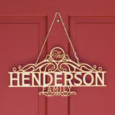 Kendrick Frame Custom Wood Sign