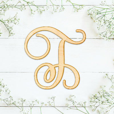 Monogram Wood Letter