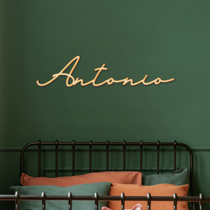 Custom Lolly Script Word Wood Sign