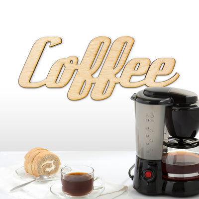 Retro Coffee Wood Cut