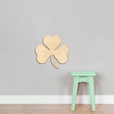 Shamrock Wood Cut