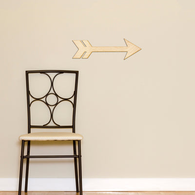 Cut Out Arrow Wood Sign