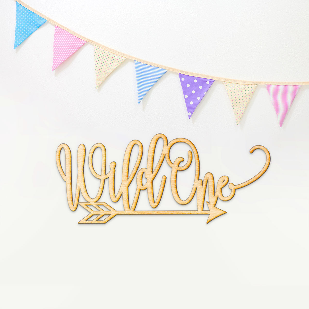 Wild One Arrow Wood Sign
