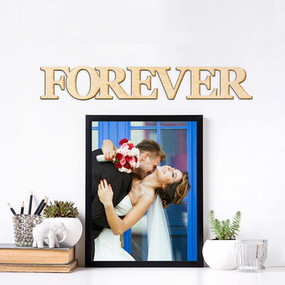 Custom Gia Script Word Wood Sign