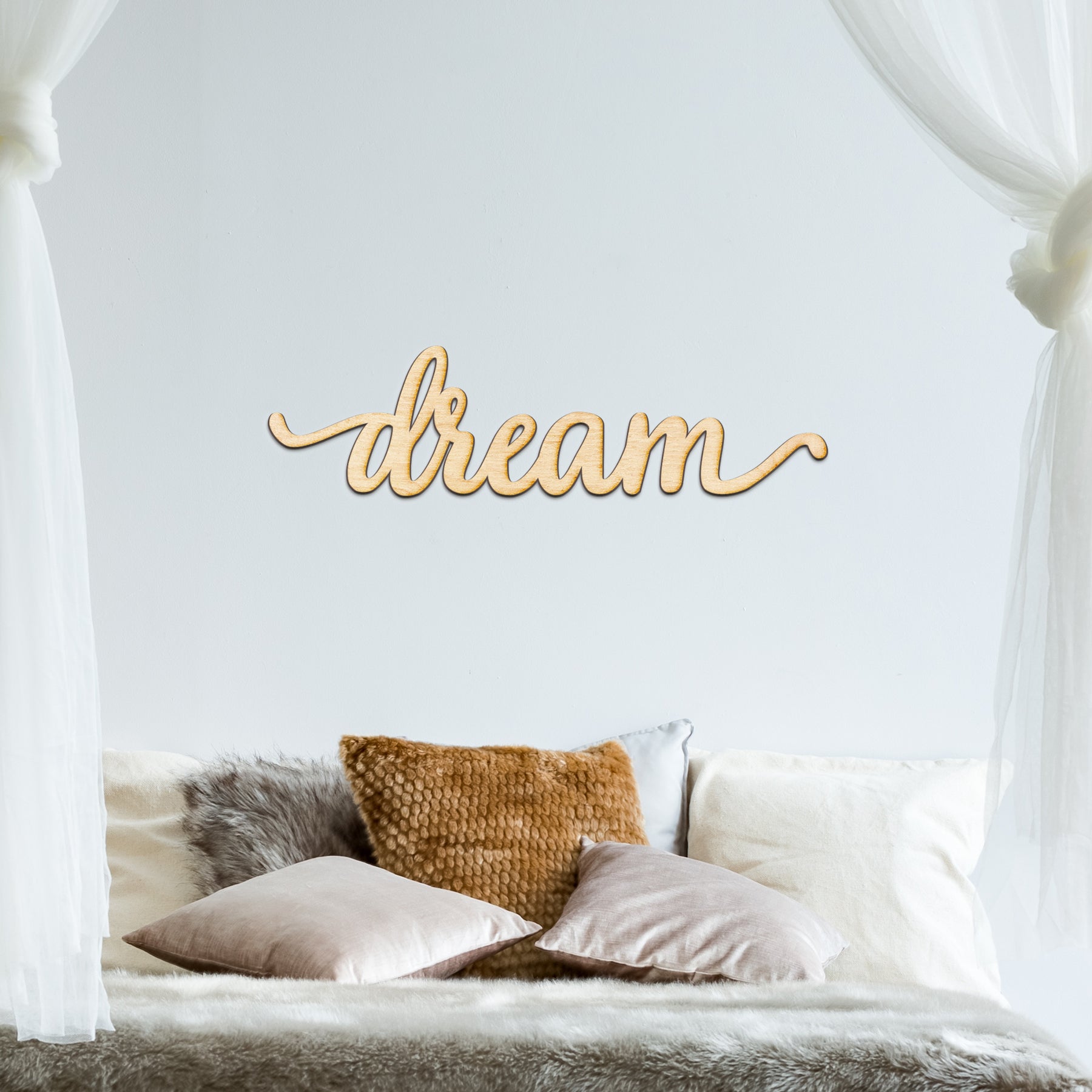 dream Wood Sign