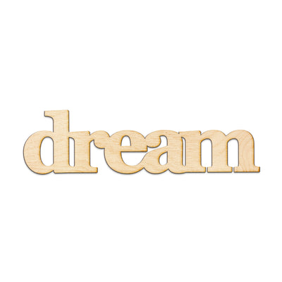 dream Wood Sign