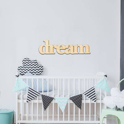 dream Wood Sign