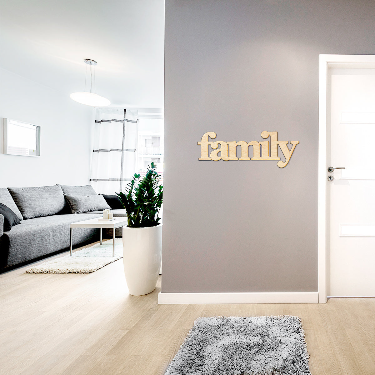 family Wood Sign