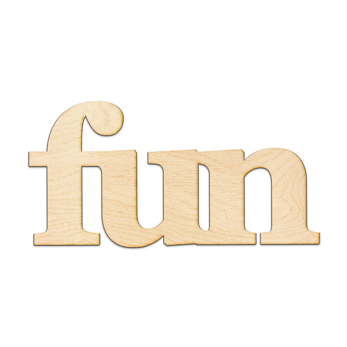 fun Wood Sign