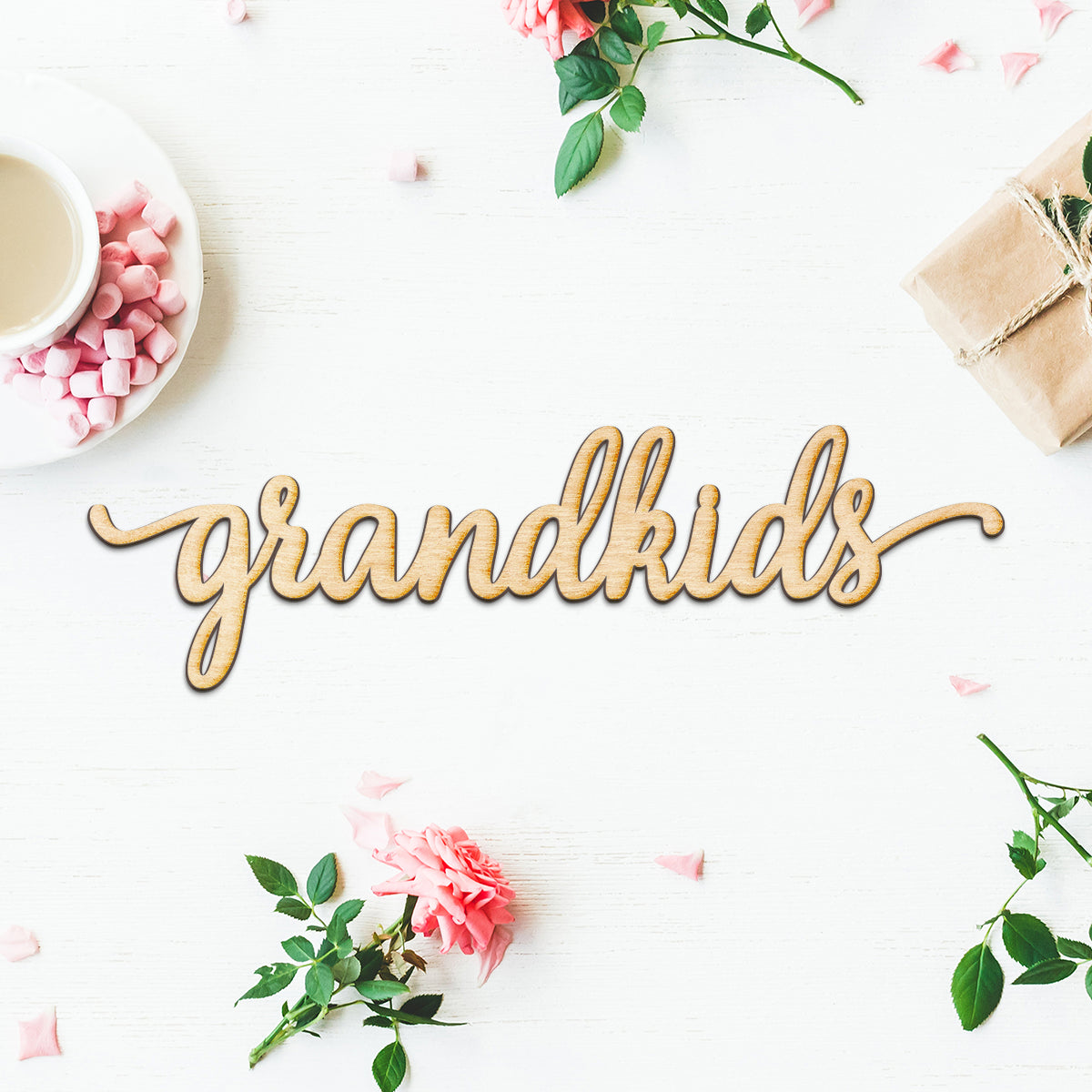 grandkids Wood Sign