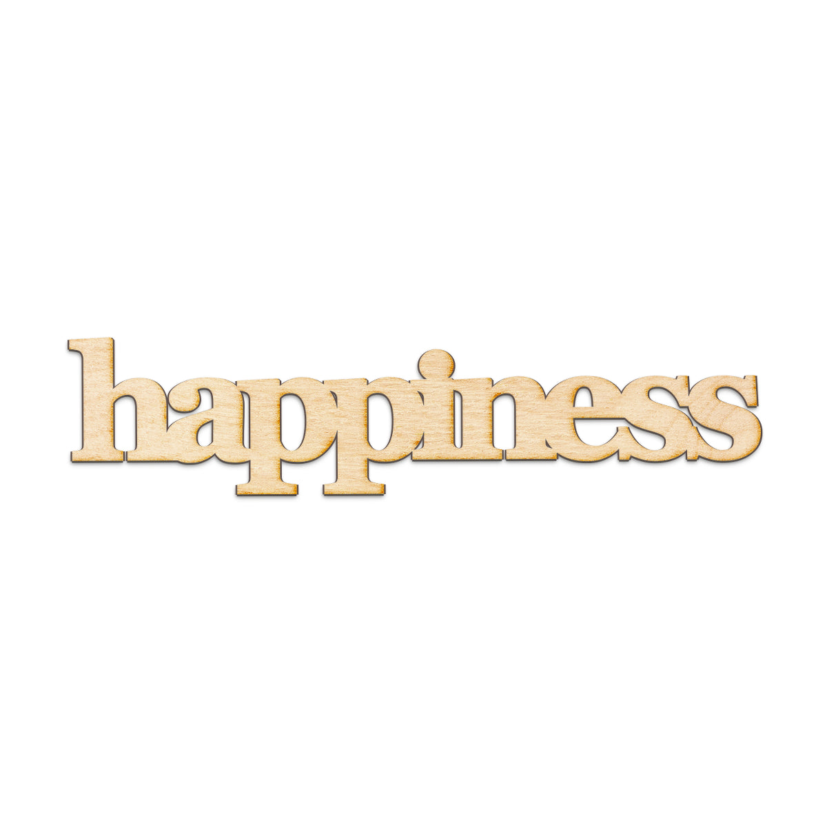 happiness Wood Sign