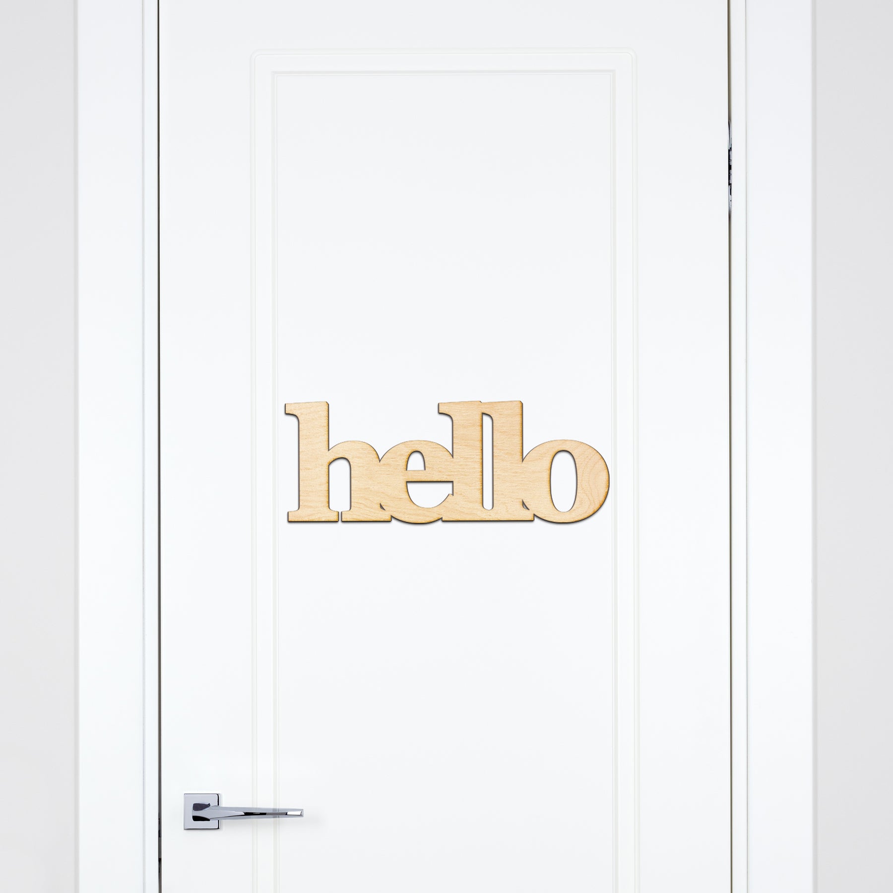 hello Wood Sign