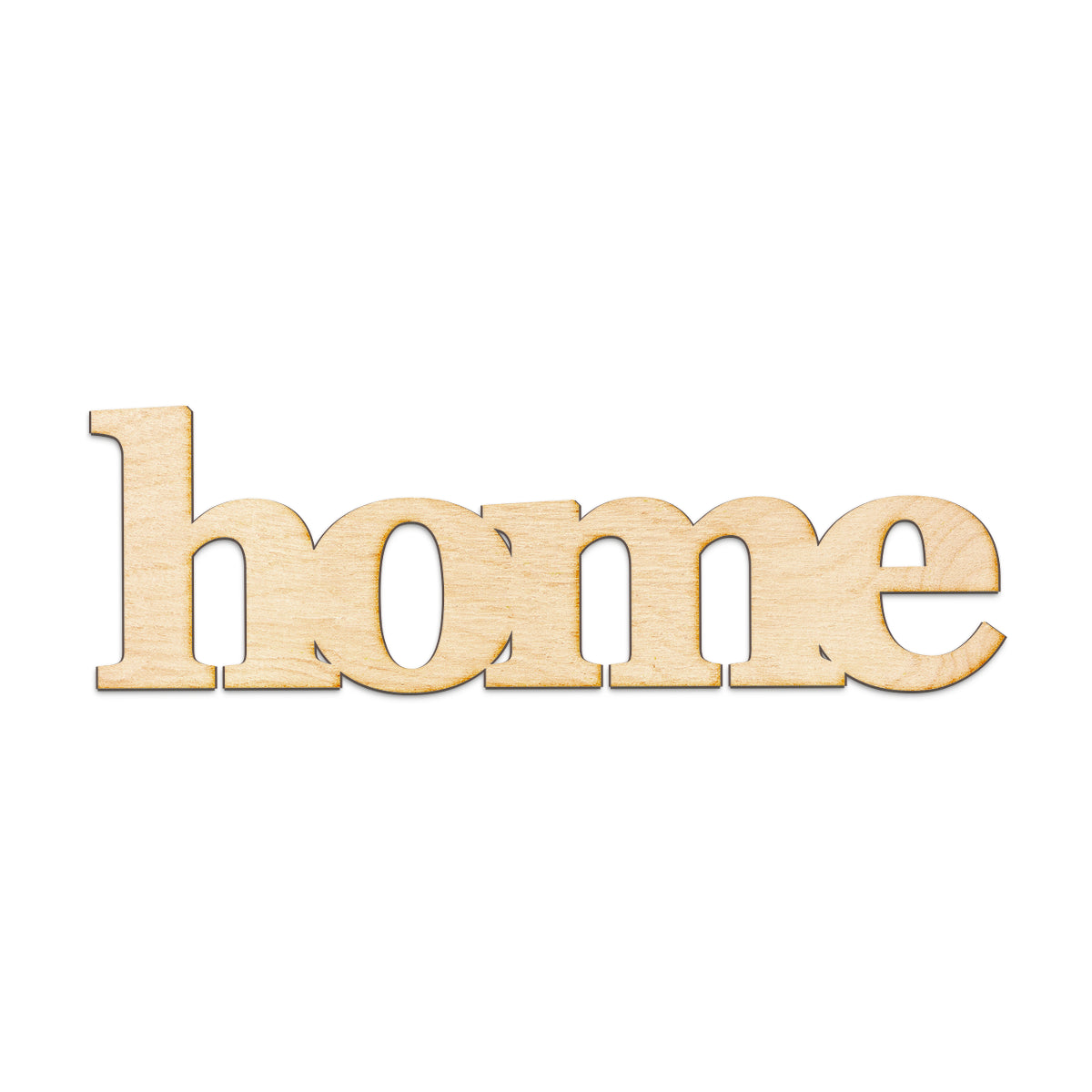 home Wood Sign
