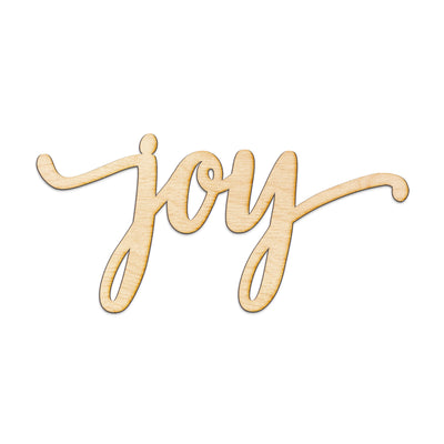 joy Wood Sign