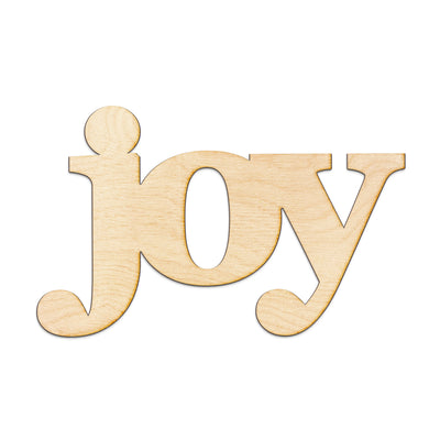 joy Wood Sign