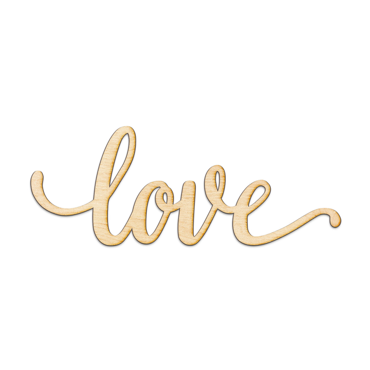 love Wood Sign