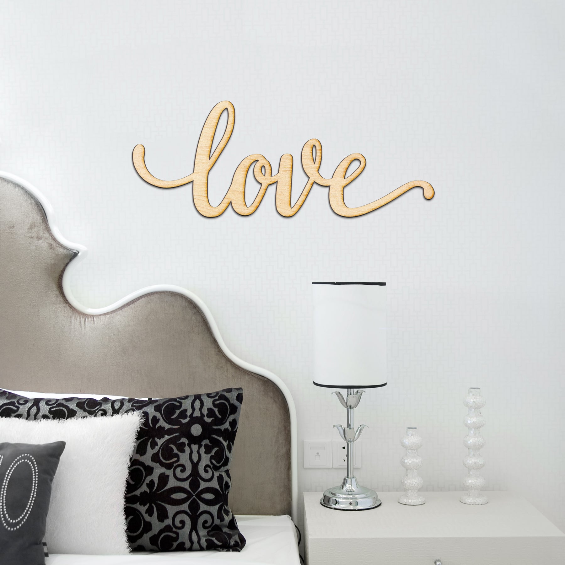 love Wood Sign