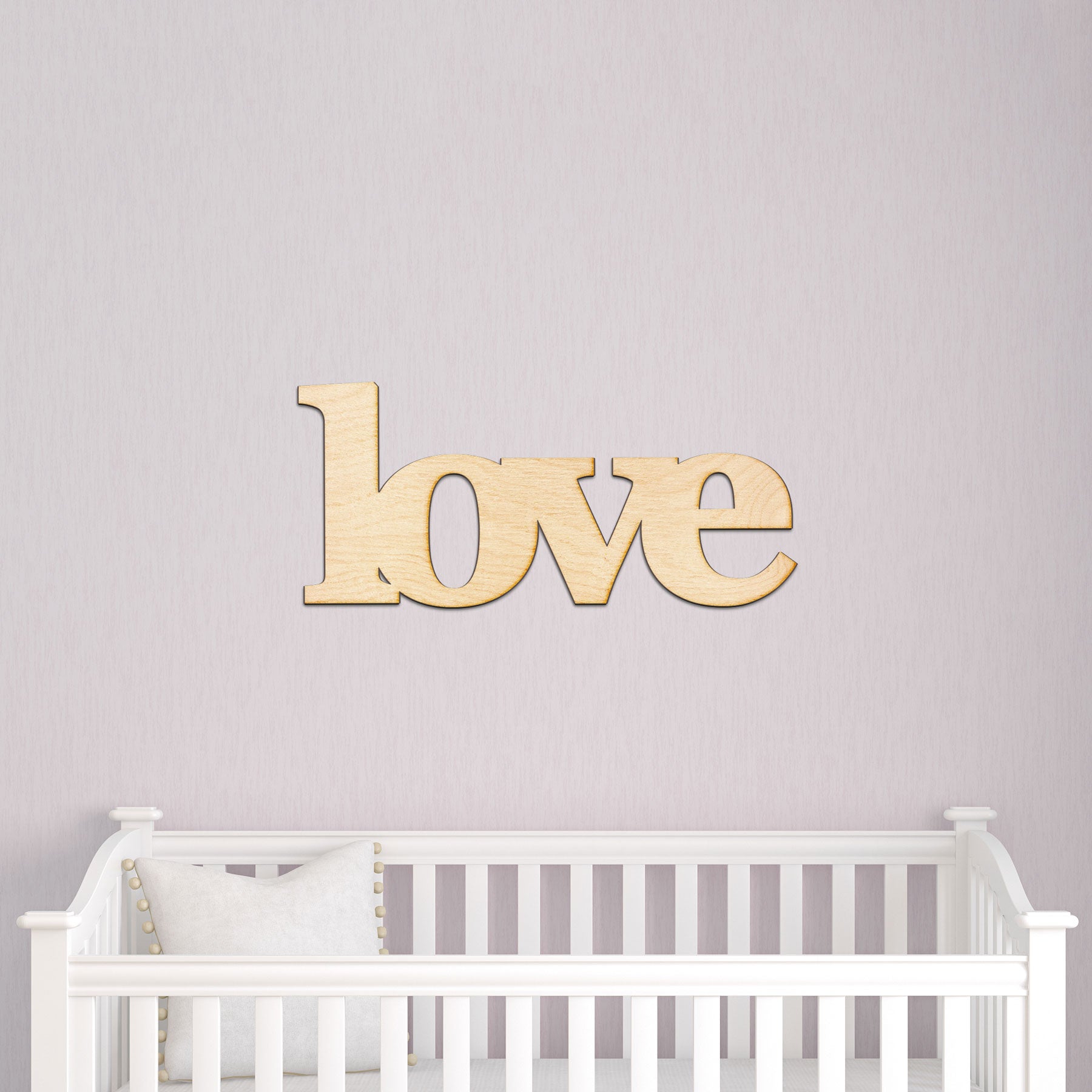 love Wood Sign