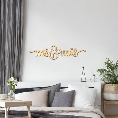 mr-mrs Wood Sign