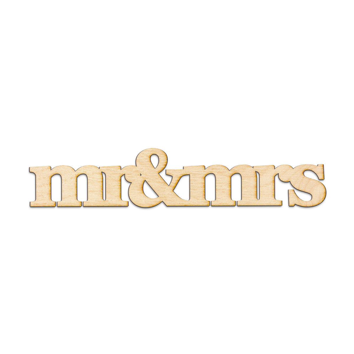 mr-mrs Wood Sign