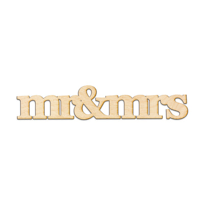 mr-mrs Wood Sign