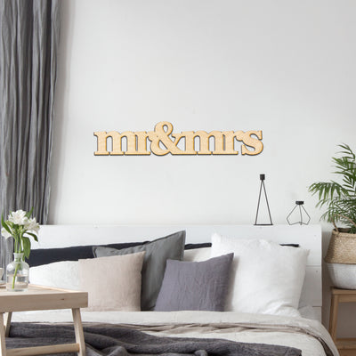 mr-mrs Wood Sign