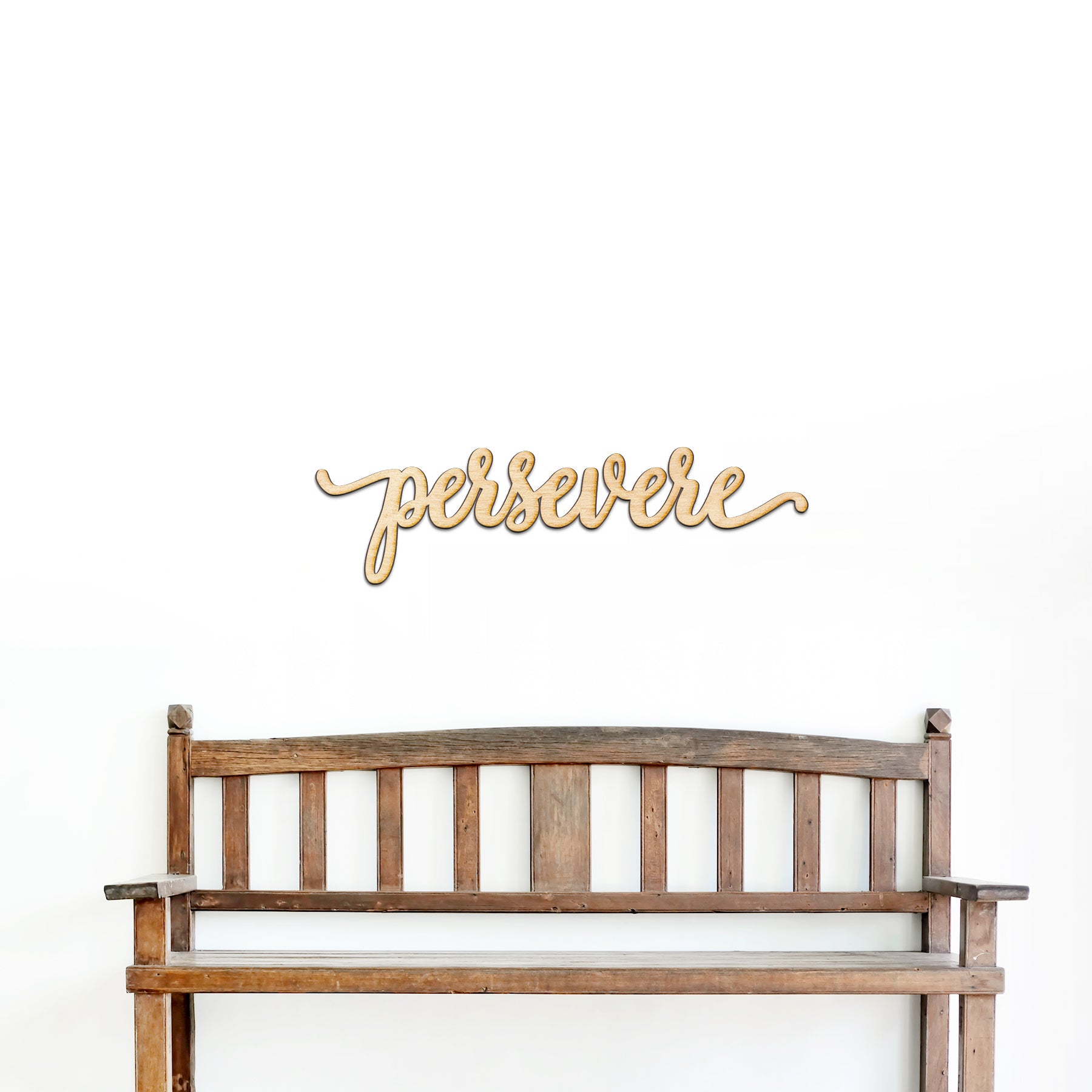 persevere Wood Sign