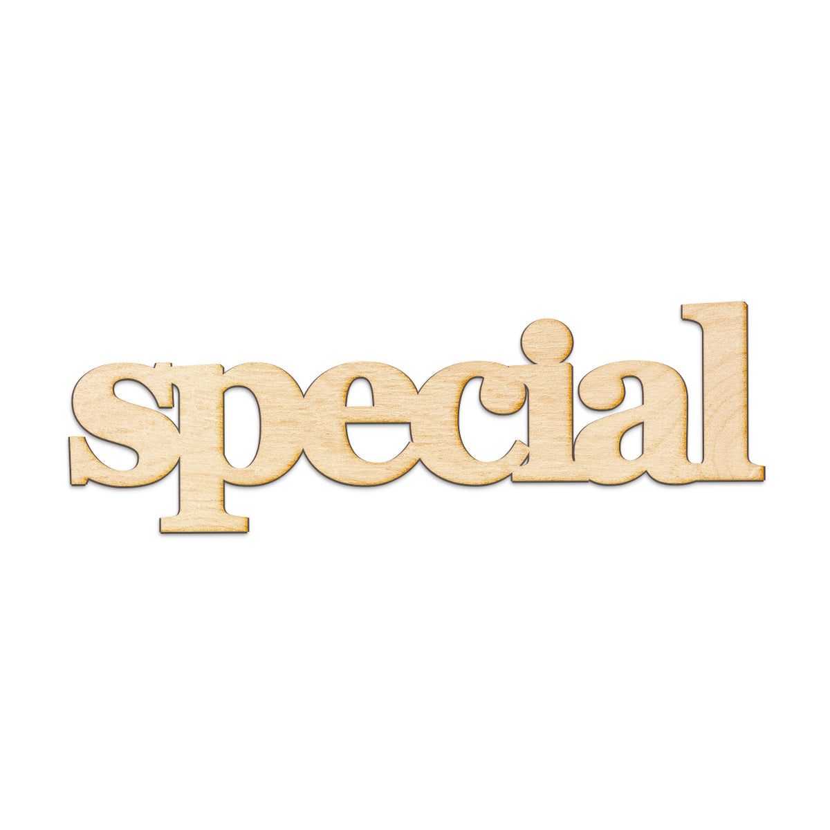 special Wood Sign