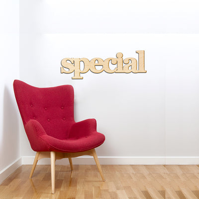 special Wood Sign