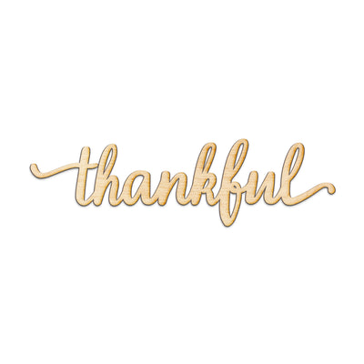 thankful Wood Sign
