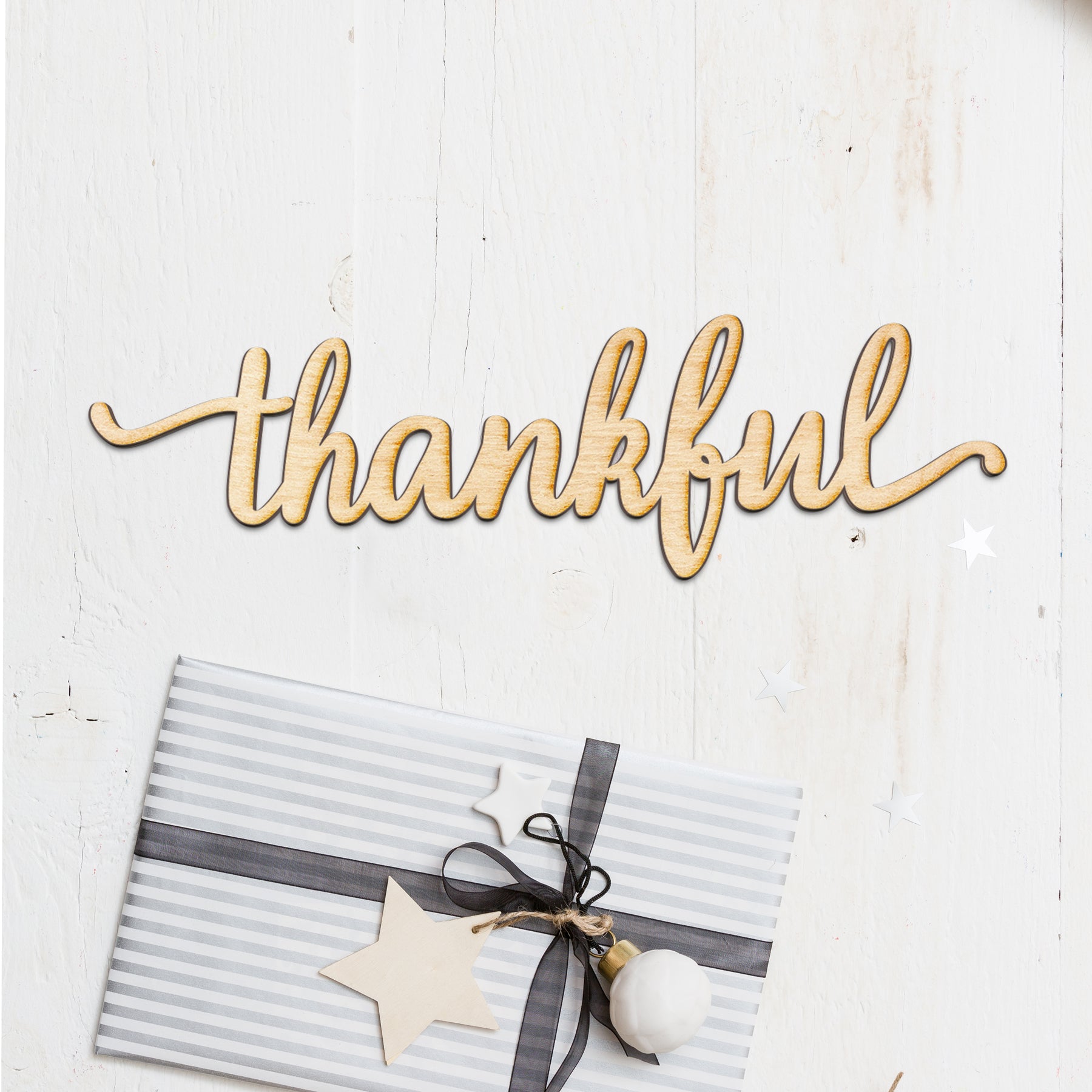 thankful Wood Sign