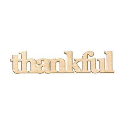 thankful Wood Sign