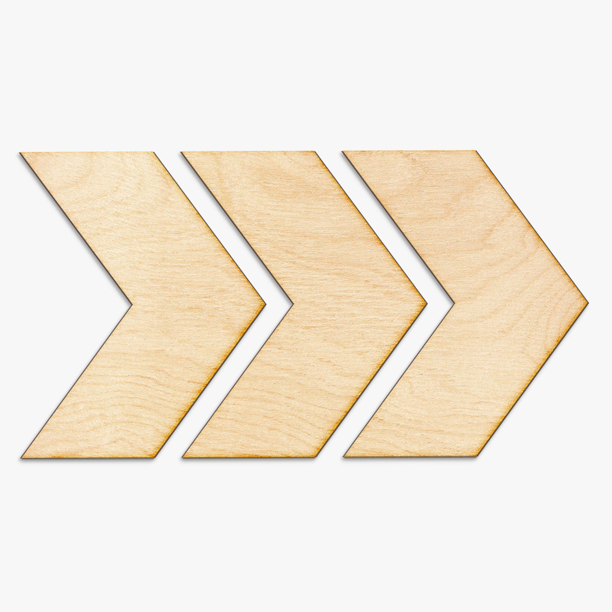 Chevron Arrow Set Wood Sign