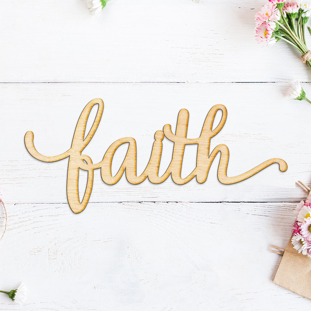 Faith Word Cursive