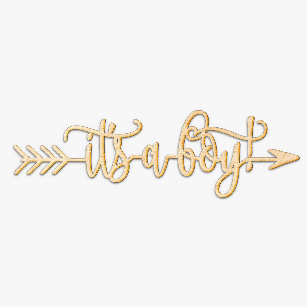 It's a Boy Arrow Sign