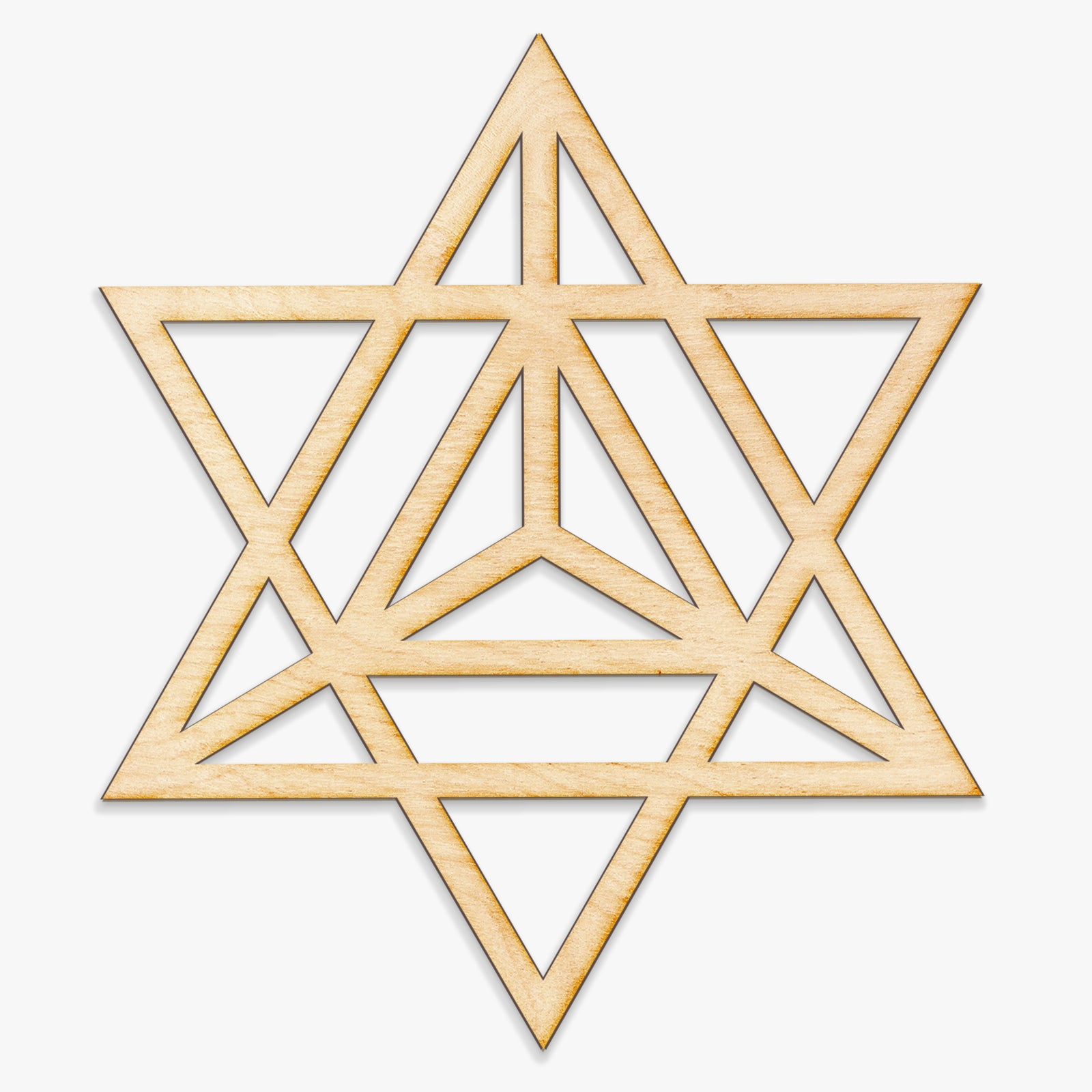 Merkaba Wood Cut