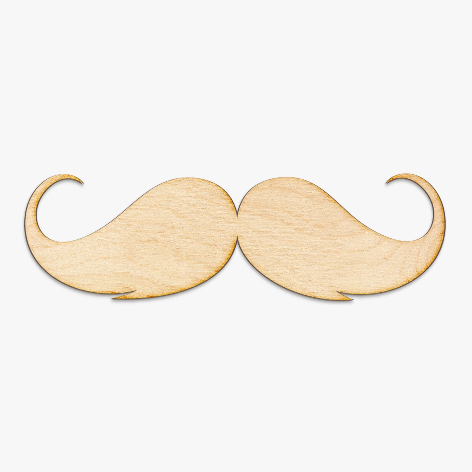 Moustache Wood Cut