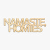 Namaste Homies Wood Cut Sign