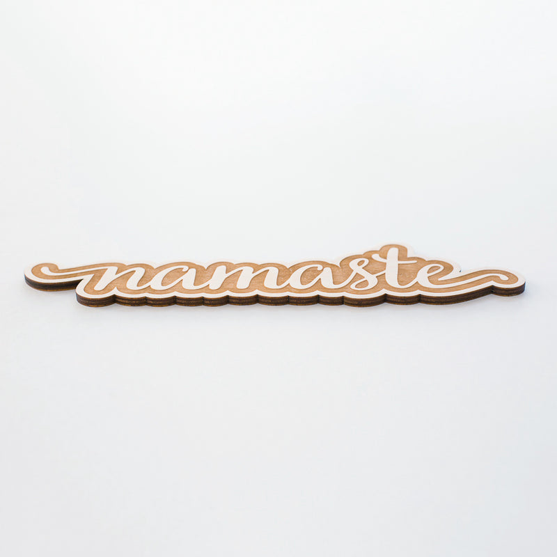Namaste Wood Sign