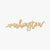 Pen Script Washington Wood Sign